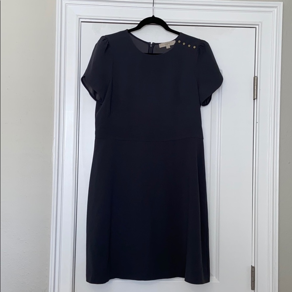 GUC - LOFT Flutter Sleeve Dress - Sz 14